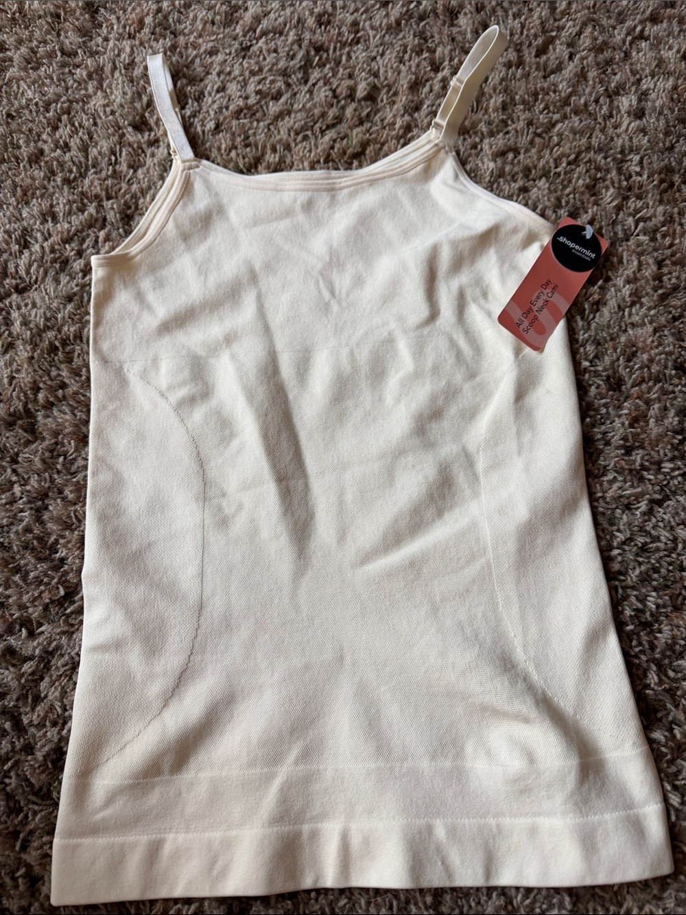 Shapermint Cream Seamless Essential Cami